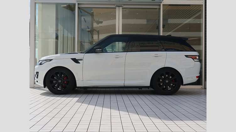 2017 認定中古車 Land Rover Range Rover Sport Fuji White 3.0 litre V6 Supercharged Petrol オートバイオグラフィーダイナミック