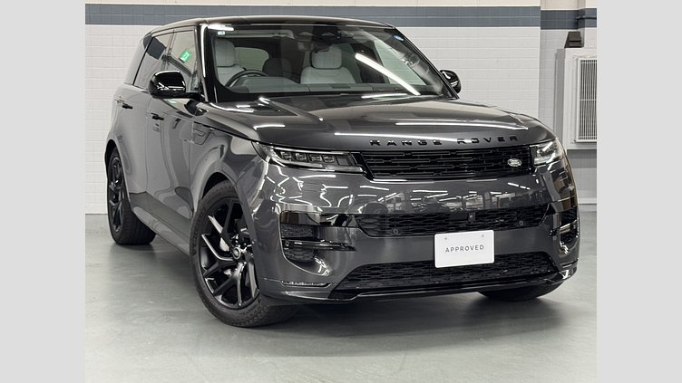 2024 認定中古車 Land Rover Range Rover Sport カルパチアングレイ D300マイルドハイブリッド スタンダードホイールベース Dynamic SE