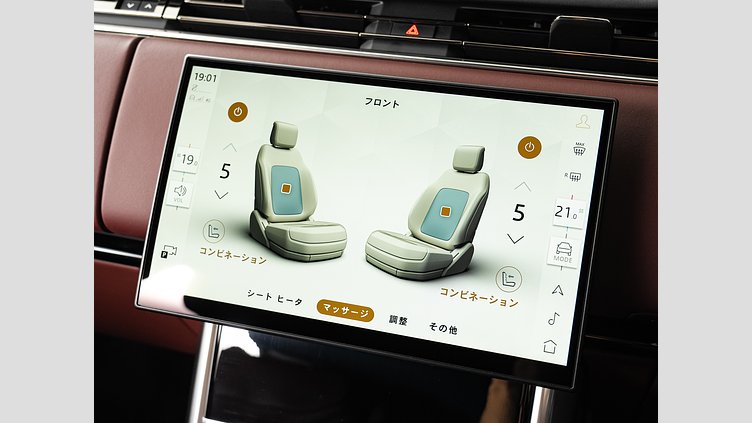 2024 認定中古車 Land Rover Range Rover サントリーニブラック D350 AWD MHEV（AT） スタンダードホイールベース HSE