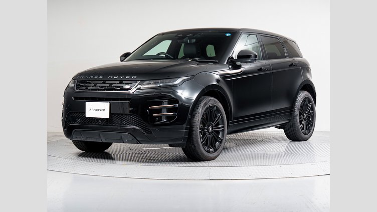 2024 認定中古車 Land Rover Range Rover Evoque サントリーニブラック プラグインハイブリッド（ガソリン） Standard Wheelbase DYNAMIC HSE