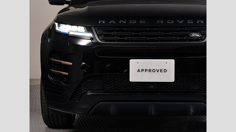 2024 認定中古車 Land Rover Range Rover Evoque サントリーニブラック プラグインハイブリッド（ガソリン） Standard Wheelbase DYNAMIC HSE