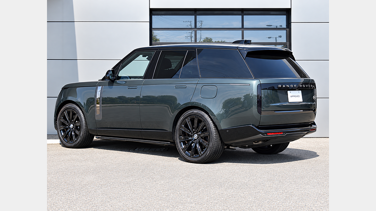 2024 認定中古車 Land Rover Range Rover ベルグレイヴィアグリーン P550 AWD PHEV（AT） スタンダードホイールベース SV