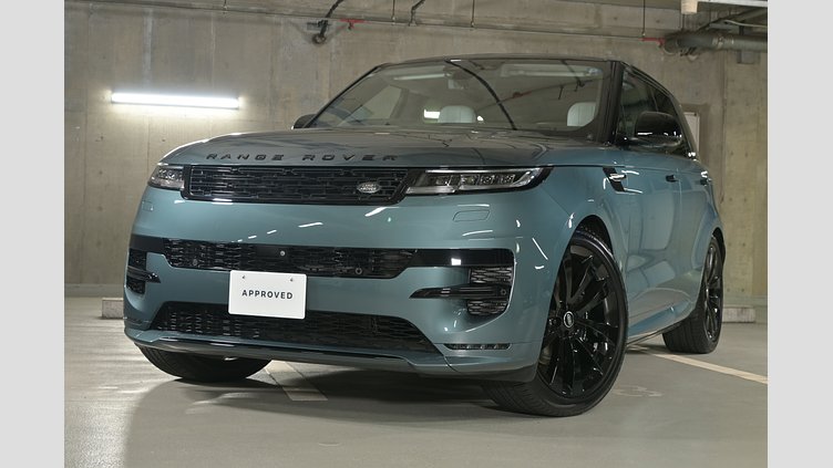 2023 認定中古車 Land Rover Range Rover Sport ジオラグリーン 3.0リッター6気筒400PSターボチャージドガソリンMHEV（オートマチック） FIRST EDITION