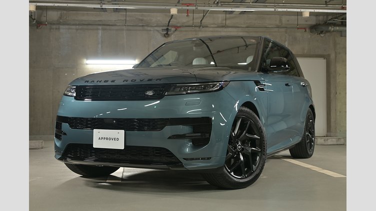 2024 認定中古車 Land Rover Range Rover Sport ジオラグリーン P550eプラグインハイブリッド（ガソリン） スタンダードホイールベース Dynamic SE