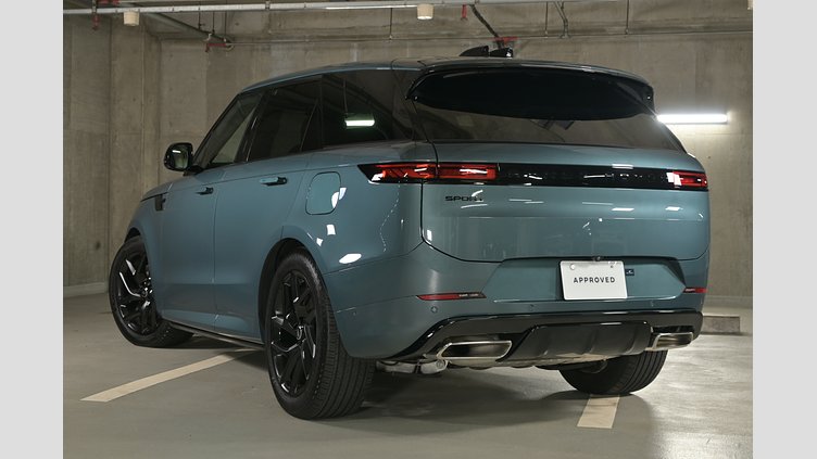 2024 認定中古車 Land Rover Range Rover Sport ジオラグリーン P550eプラグインハイブリッド（ガソリン） スタンダードホイールベース Dynamic SE