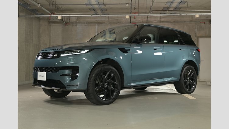 2024 認定中古車 Land Rover Range Rover Sport ジオラグリーン P550eプラグインハイブリッド（ガソリン） スタンダードホイールベース Dynamic SE