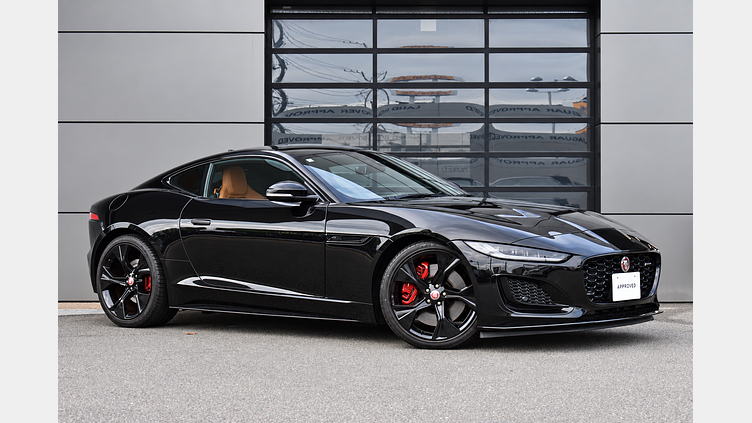 2021 認定中古車 Jaguar F-Type サントリーニブラック P380 オートマチック 後輪駆動 F-TYPEクーペ R-DYNAMIC