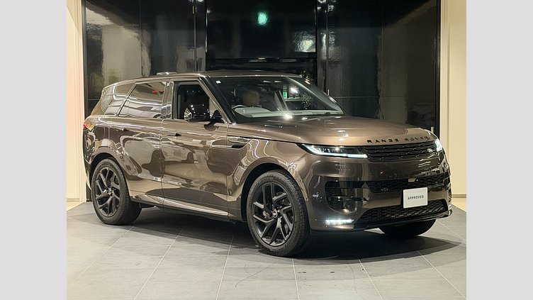 2025 認定中古車 Land Rover Range Rover Sport トルマリンブラウン - グロスフィニッシュ P550eプラグインハイブリッド（ガソリン） スタンダードホイールベース Dynamic SE