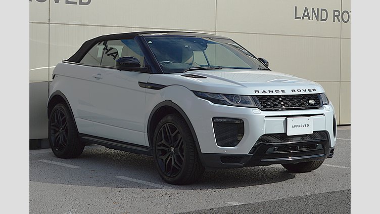 2018 認定中古車 Land Rover Range Rover Evoque Yulong White 2.0 litre i4P convertible　HSE Dynamic