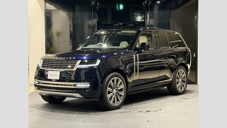 2025 認定中古車 Land Rover Range Rover コンステレーションブルー - グロスフィニッシュ D350 AWD MHEV（AT） スタンダードホイールベース SE