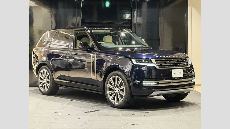 2025 認定中古車 Land Rover Range Rover コンステレーションブルー - グロスフィニッシュ D350 AWD MHEV（AT） スタンダードホイールベース SE