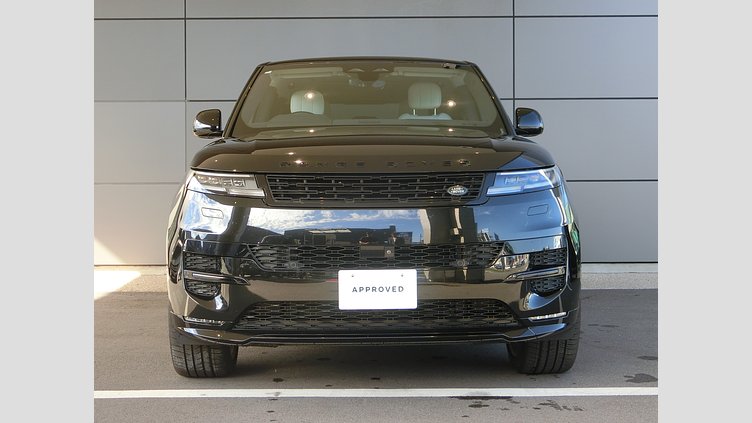 2024 認定中古車 Land Rover Range Rover Sport サントリーニブラック P400マイルドハイブリッド スタンダードホイールベース Dynamic SE
