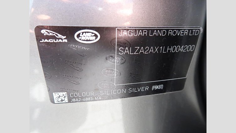 2019 認定中古車 Land Rover Range Rover Evoque シリコンシルバー P250 SE