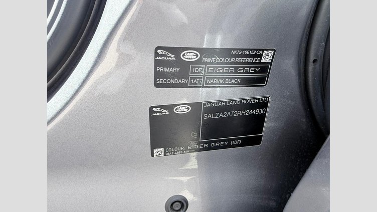 2024 認定中古車 Land Rover Range Rover Evoque アイガーグレイ P300eプラグインハイブリッド（ガソリン） スタンダードホイールベース DYNAMIC HSE