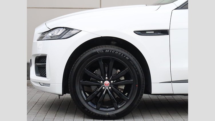 2020 認定中古車 Jaguar F-Pace Fuji White 2.0L I4 Pet Mid DOHC AJ200 R-SPORT