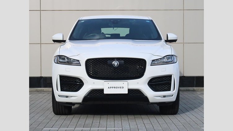 2020 認定中古車 Jaguar F-Pace Fuji White 2.0L I4 Pet Mid DOHC AJ200 R-SPORT