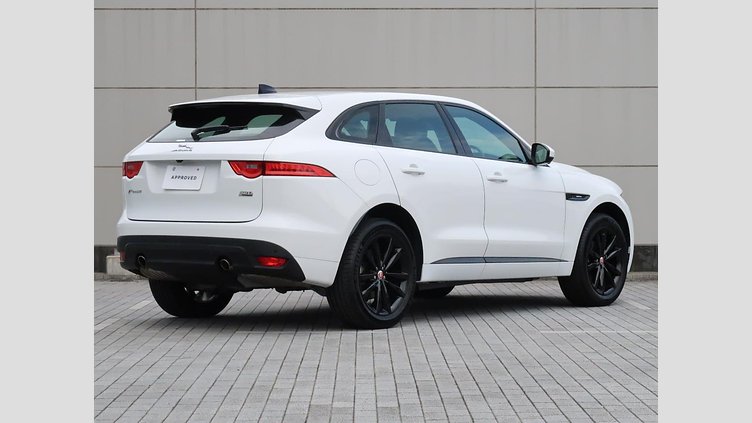 2020 認定中古車 Jaguar F-Pace Fuji White 2.0L I4 Pet Mid DOHC AJ200 R-SPORT