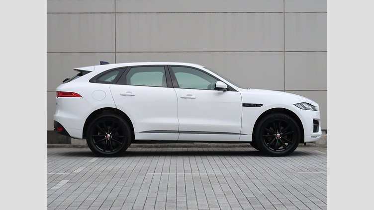 2020 認定中古車 Jaguar F-Pace Fuji White 2.0L I4 Pet Mid DOHC AJ200 R-SPORT