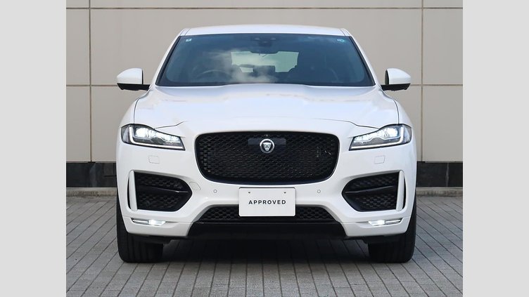 2020 認定中古車 Jaguar F-Pace Fuji White 2.0L I4 Pet Mid DOHC AJ200 R-SPORT