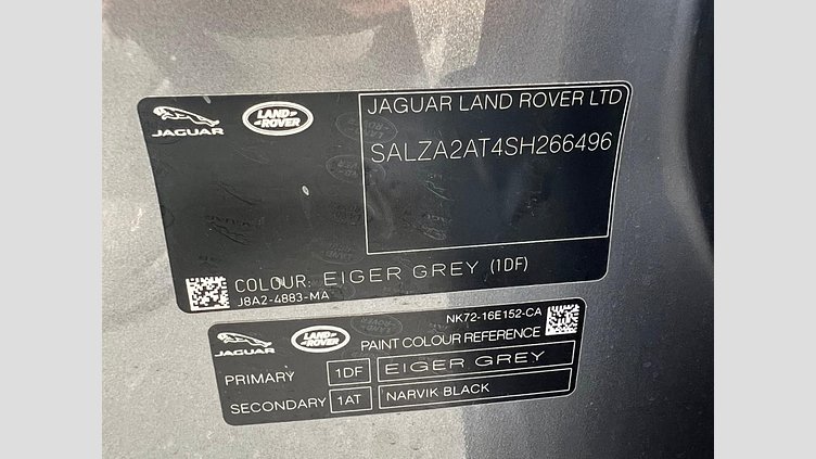 2024 認定中古車 Land Rover Range Rover Evoque アイガーグレイ プラグインハイブリッド（ガソリン） Standard Wheelbase DYNAMIC HSE