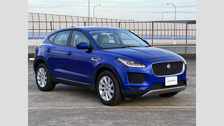 2019 認定中古車 Jaguar E-Pace シージアムブルー D180 オートマチック全輪駆動 S