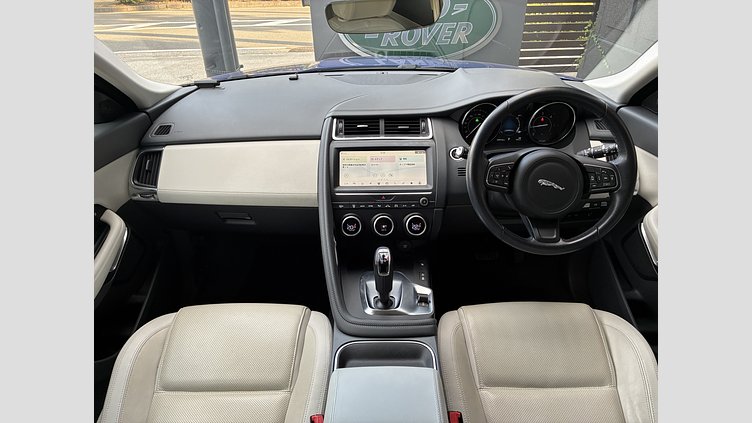 2019 認定中古車 Jaguar E-Pace シージアムブルー D180 オートマチック全輪駆動 S