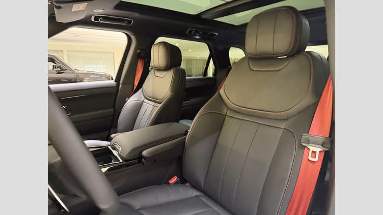 2026 Ny Land Rover Range Rover Sport Santorini Black P460e bensinladdhybridfordon Kort hjulbas (SWB) Battersea Edition