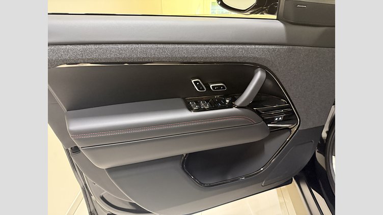 2026 Ny Land Rover Range Rover Sport Santorini Black P460e bensinladdhybridfordon Kort hjulbas (SWB) Battersea Edition