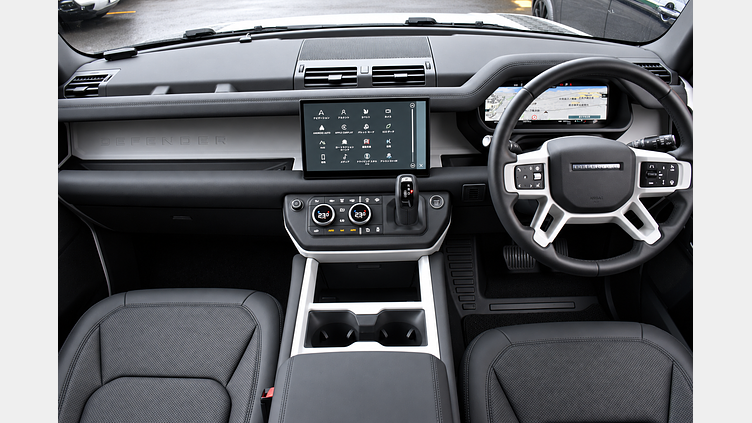 2024 認定中古車 Land Rover Defender 110 フジホワイト D350 ディーゼルマイルドハイブリッド S