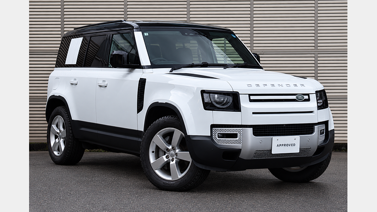 2024 認定中古車 Land Rover Defender 110 フジホワイト D350 ディーゼルマイルドハイブリッド S