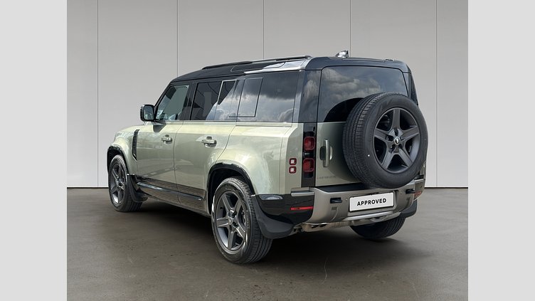 2025 APPROVED Land Rover Defender 110 Pangea Green D250 Diesel Mild Hybrid X-Dynamic SE