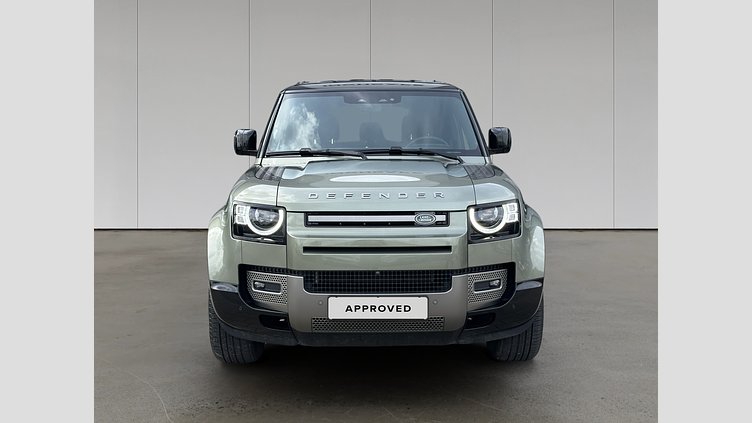 2025 APPROVED Land Rover Defender 110 Pangea Green D250 Diesel Mild Hybrid X-Dynamic SE