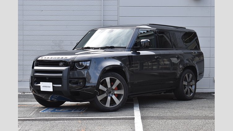 2025 認定中古車 Land Rover Defender 130 カルパチアングレイ D350 ディーゼルマイルドハイブリッド X