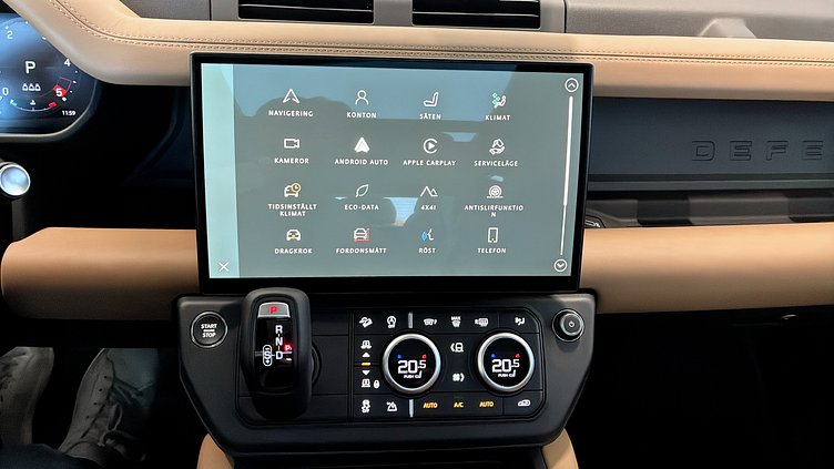 2026 Ny Land Rover Defender 110 Woolstone Green D350 Diesel Mild Hybrid X-Dynamic HSE