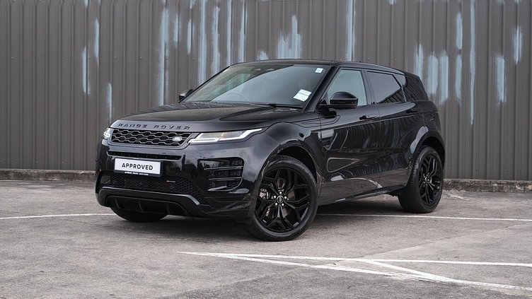 2022 Approved Land Rover Range Rover Evoque Santorini Black P300e R-Dynamic SE