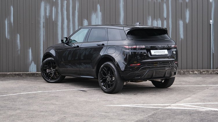 2022 Approved Land Rover Range Rover Evoque Santorini Black P300e R-Dynamic SE
