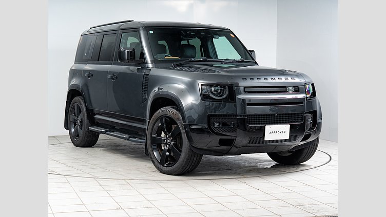 2023 認定中古車 Land Rover Defender 110 カルパチアングレイ D300 AWD（AT） X-DYNAMIC HSE　D300　エアサス　7人乗り