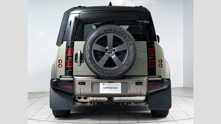 2025 認定中古車 Land Rover Defender 110 パンゲアグリーン D350 ディーゼルマイルドハイブリッド X-Dynamic HSE D350 エアサスペンション