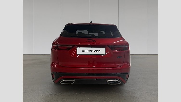 2024 Approved Jaguar F-Pace Firenze Red 3.0 litre i6D​ R-DYNAMIC 3.0D 300PS