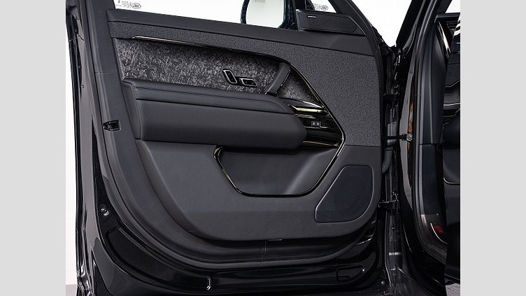 2023 認定中古車 Land Rover Range Rover Sport サントリーニブラック 3.0リッター6気筒400PSターボチャージドガソリンMHEV（オートマチック） FIRST EDITION