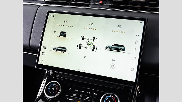 2023 認定中古車 Land Rover Range Rover Sport サントリーニブラック 3.0リッター6気筒400PSターボチャージドガソリンMHEV（オートマチック） FIRST EDITION