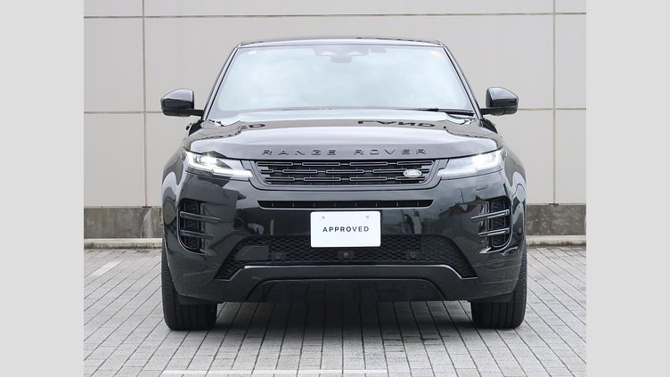 2024 認定中古車 Land Rover Range Rover Evoque サントリーニブラック D200マイルドハイブリッド（ディーゼル） スタンダードホイールベース DYNAMIC SE