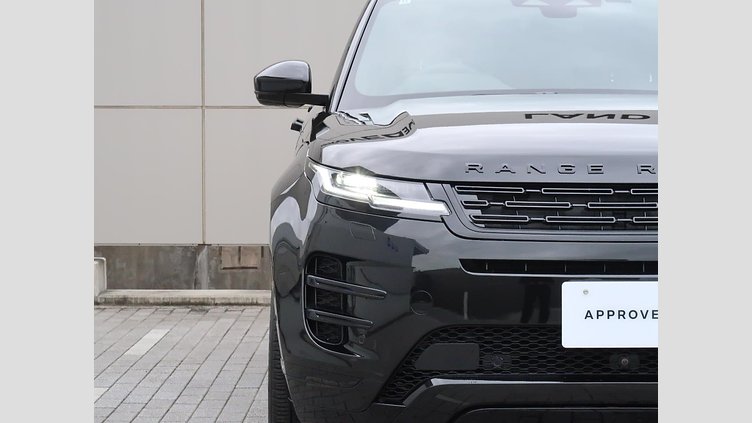 2024 認定中古車 Land Rover Range Rover Evoque サントリーニブラック D200マイルドハイブリッド（ディーゼル） スタンダードホイールベース DYNAMIC SE