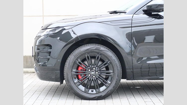2024 認定中古車 Land Rover Range Rover Evoque サントリーニブラック D200マイルドハイブリッド（ディーゼル） スタンダードホイールベース DYNAMIC SE