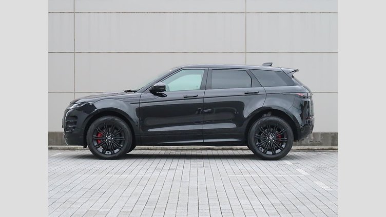 2024 認定中古車 Land Rover Range Rover Evoque サントリーニブラック D200マイルドハイブリッド（ディーゼル） スタンダードホイールベース DYNAMIC SE