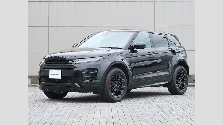 2024 認定中古車 Land Rover Range Rover Evoque サントリーニブラック D200マイルドハイブリッド（ディーゼル） スタンダードホイールベース DYNAMIC SE