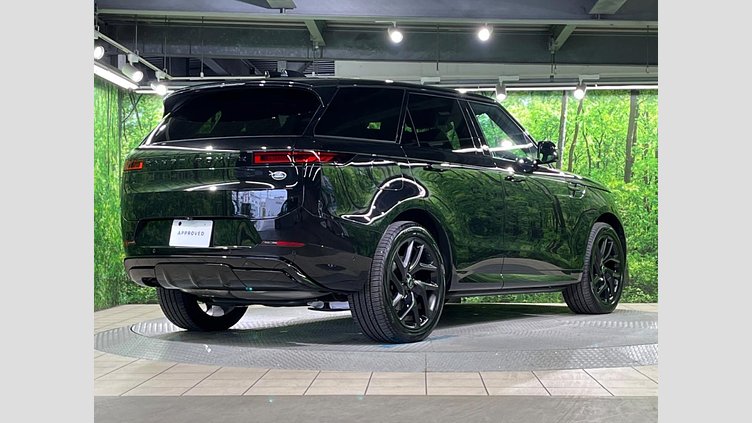 2023 認定中古車 Land Rover Range Rover Sport サントリーニブラック 3.0リッター6気筒300PSターボチャージドディーゼルMHEV（オートマチック） DYNAMIC SE