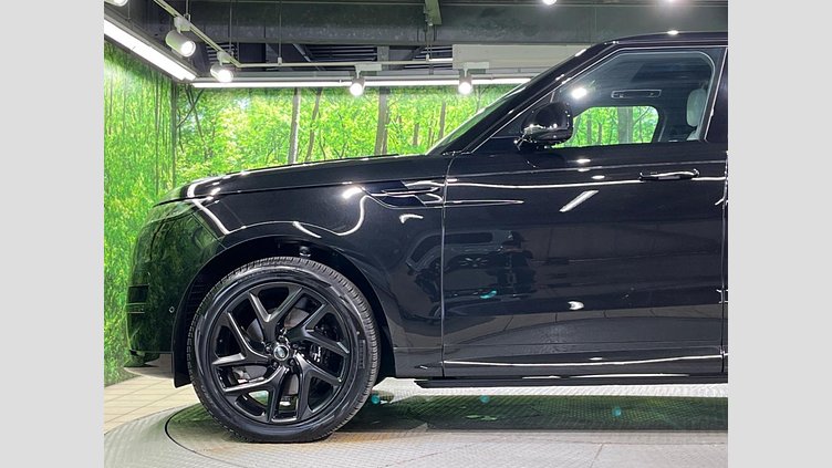 2023 認定中古車 Land Rover Range Rover Sport サントリーニブラック 3.0リッター6気筒300PSターボチャージドディーゼルMHEV（オートマチック） DYNAMIC SE