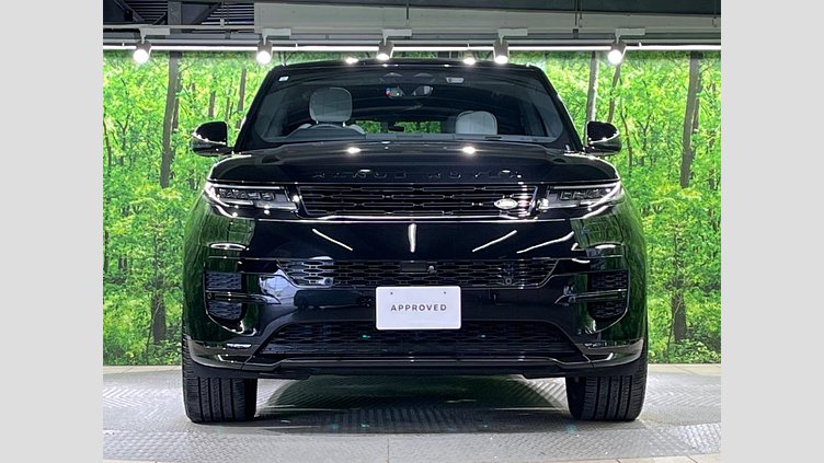 2023 認定中古車 Land Rover Range Rover Sport サントリーニブラック 3.0リッター6気筒300PSターボチャージドディーゼルMHEV（オートマチック） DYNAMIC SE
