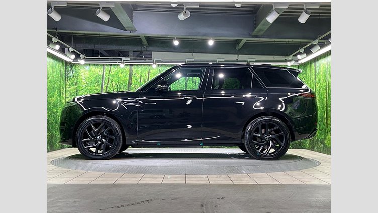 2023 認定中古車 Land Rover Range Rover Sport サントリーニブラック 3.0リッター6気筒300PSターボチャージドディーゼルMHEV（オートマチック） DYNAMIC SE